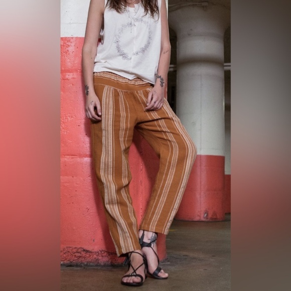 FREE PEOPLE ::Harem Boho PANTS Sz Small